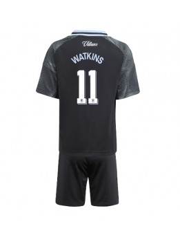 Aston Villa Ollie Watkins #11 Replika Borta Kläder Barn 2025-26 Kortärmad (+ byxor)
